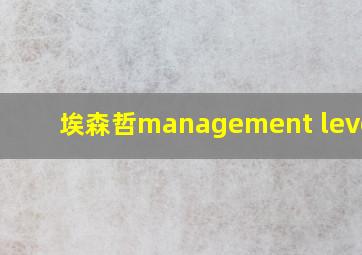 埃森哲management level 7